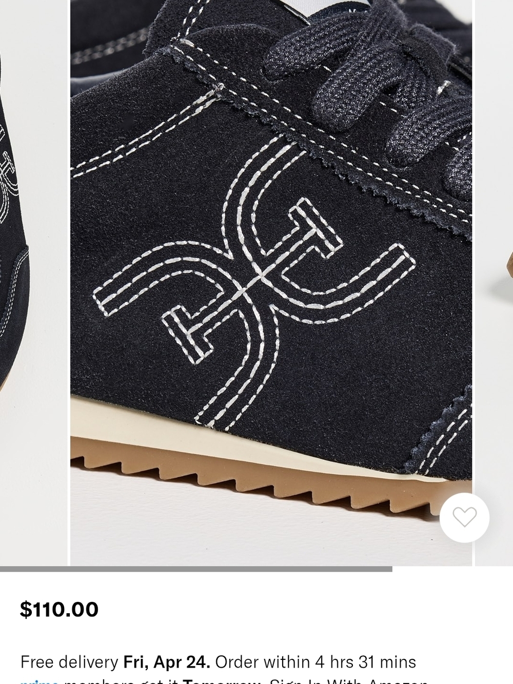 Sam Edelman Isella Suede Sneakers - Picture 5 of 12